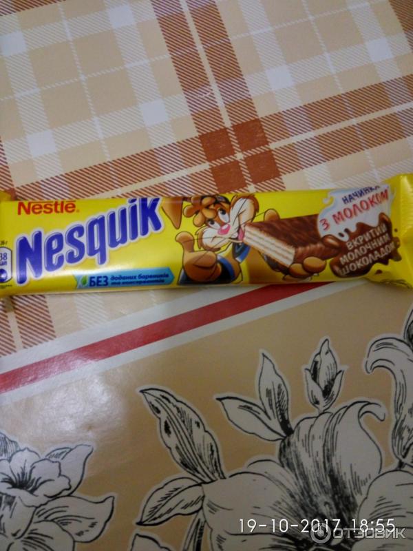 Вафли Nestle Nesquik фото