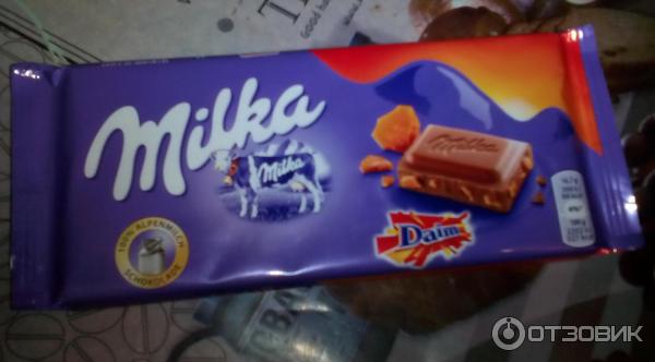 Шоколад Milka Daim