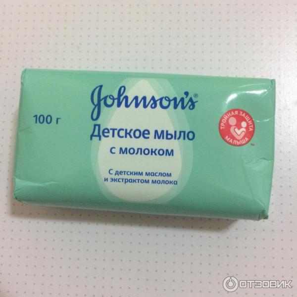 Детское мыло Johnson’s с детским маслом и экстрактом молока фото