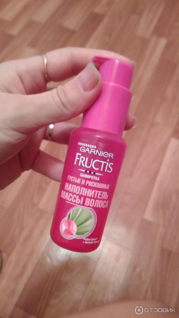 Сыворотка для волос Garnier Fructis Наполнитель массы волоса фото