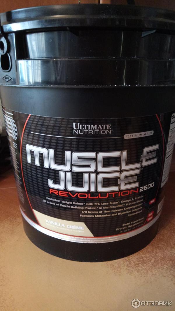 Гейнер Ultimate Nutrition Muscle Juice Revolution фото