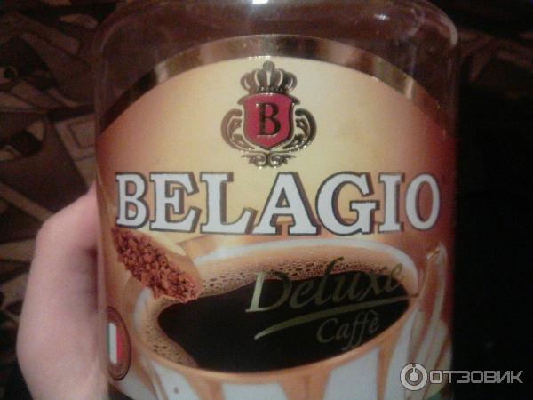 Растворимый сублимированный кофе Интеркафе Belagio Deluxe Caffe фото