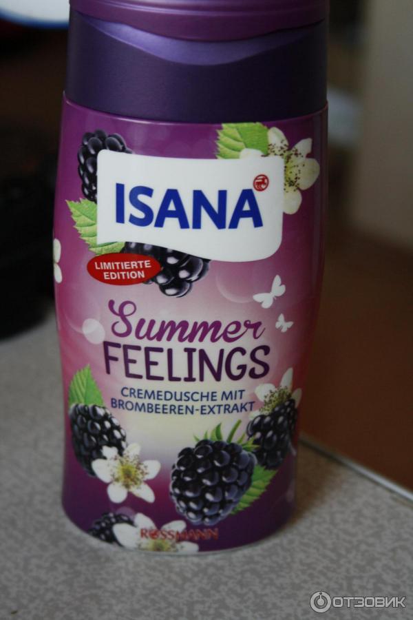 Гель для душа Isana Summer Feeligs фото