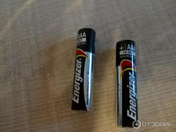 Батарейки Energizer AAA фото