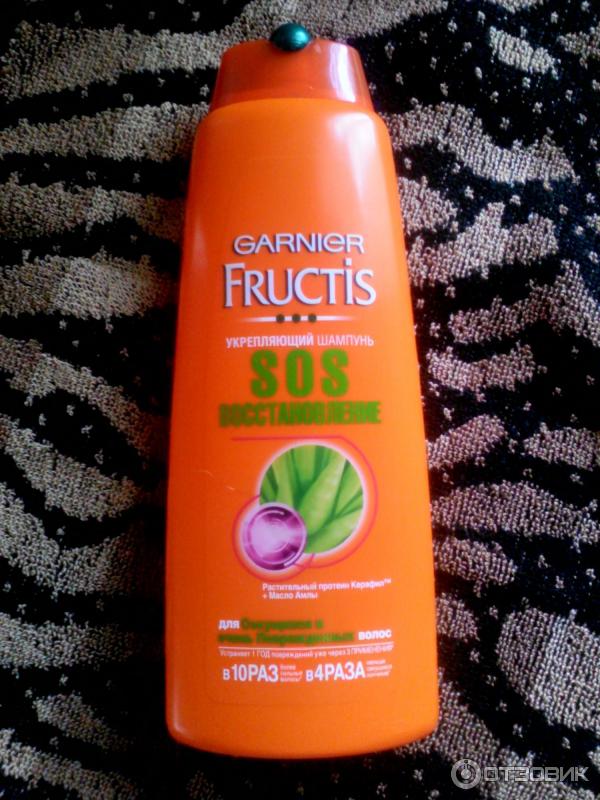 Шампунь Garnier Fructis SOS восстановление фото