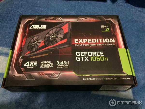 Видеокарта Asus GeForce GTX 1050 Ti Expedition фото