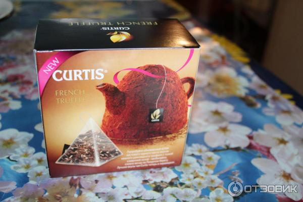 Чай черный Curtis French Truffle Французский трюфель в пирамидках фото