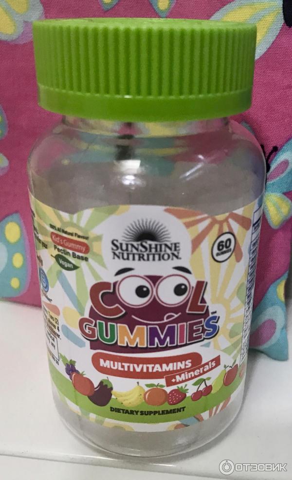 Мультивитамины и минералы для детей SunShine Nutrition Cool Gummies фото