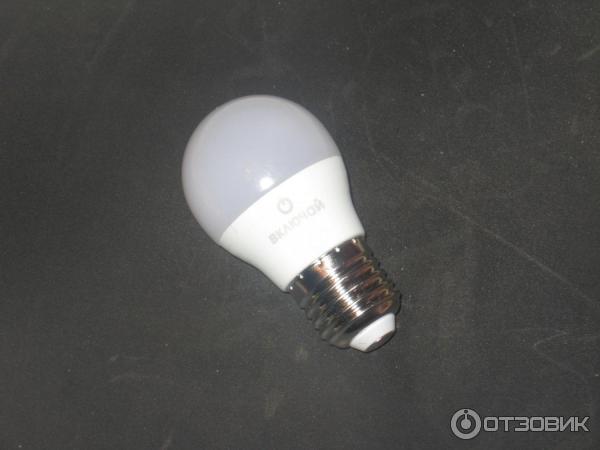 Светодиодная лампа LED OPTI G45-5.5W-E27-W