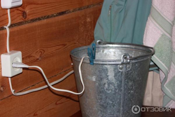 так мы грели воду в комнате ))