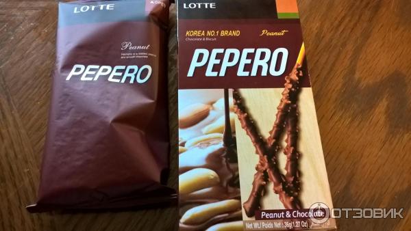 Соломка в глазури Pepero фото