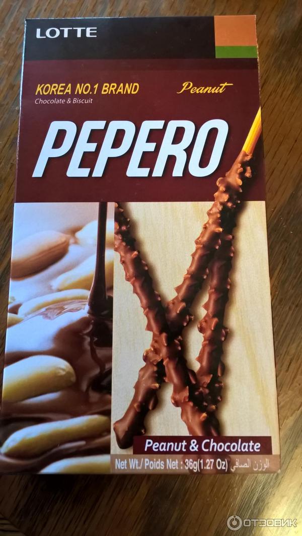 Соломка в глазури Pepero фото