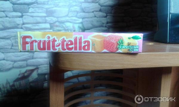 Жевательная конфета Fruit-tella Тутти-фрутти с фруктовым соком фото