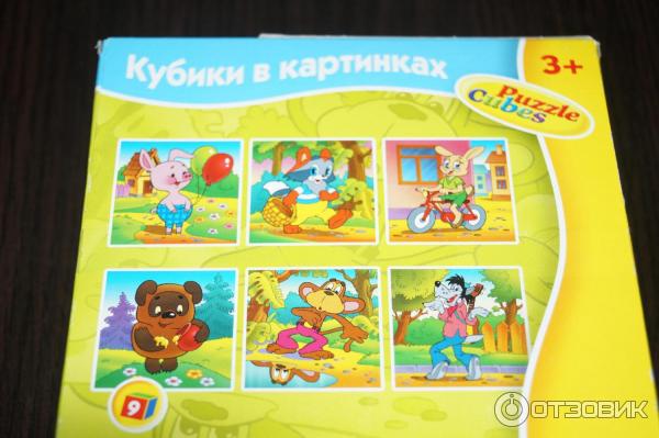 Игрушка Step Puzzle Кубики в картинках фото