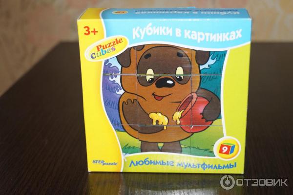 Игрушка Step Puzzle Кубики в картинках фото