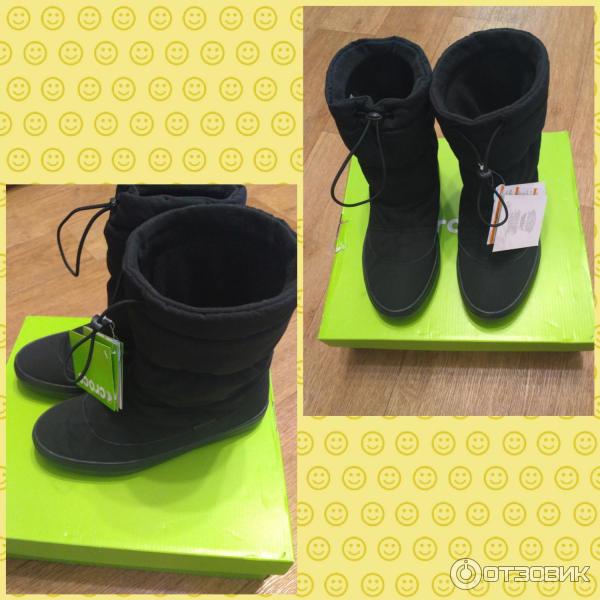 Сапоги женские Crocs Women's LodgePoint Pull-on Boot фото