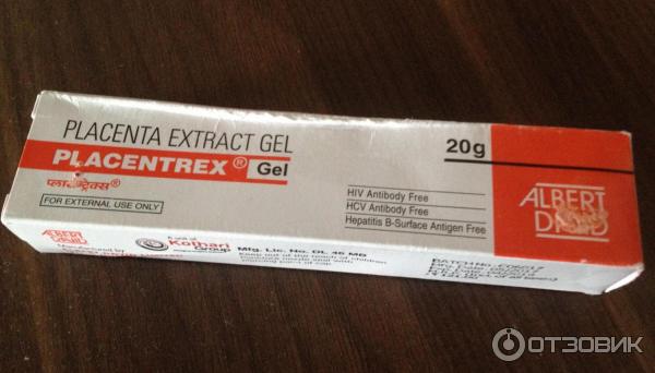 Гель Albert David Placentrex gel фото