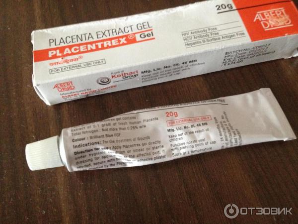 Гель Albert David Placentrex gel фото