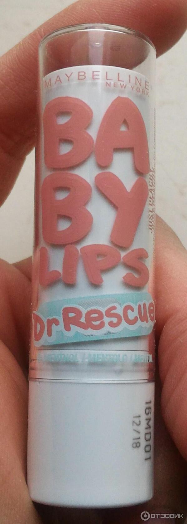 Бальзам для губ Maybelline Baby Lips Dr.Rescue фото