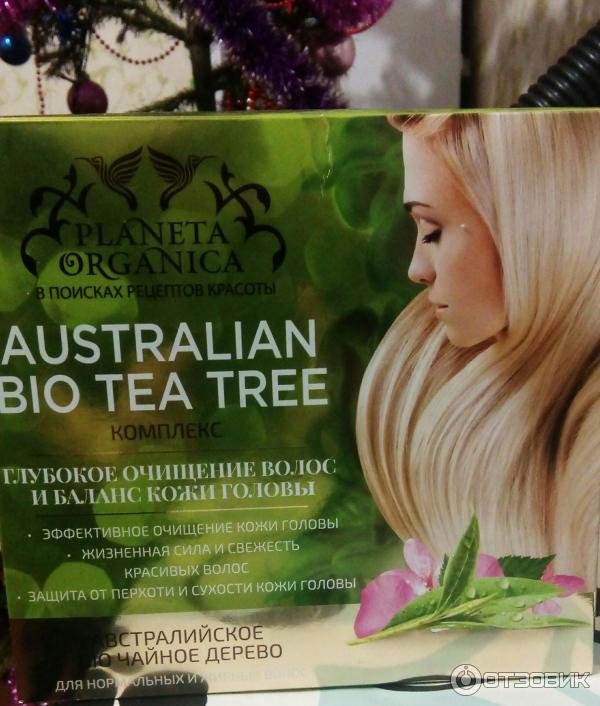 Комплекс глубокое очищение волос и баланс кожи головы AUSTRALIAN BIO TEA TREE фото