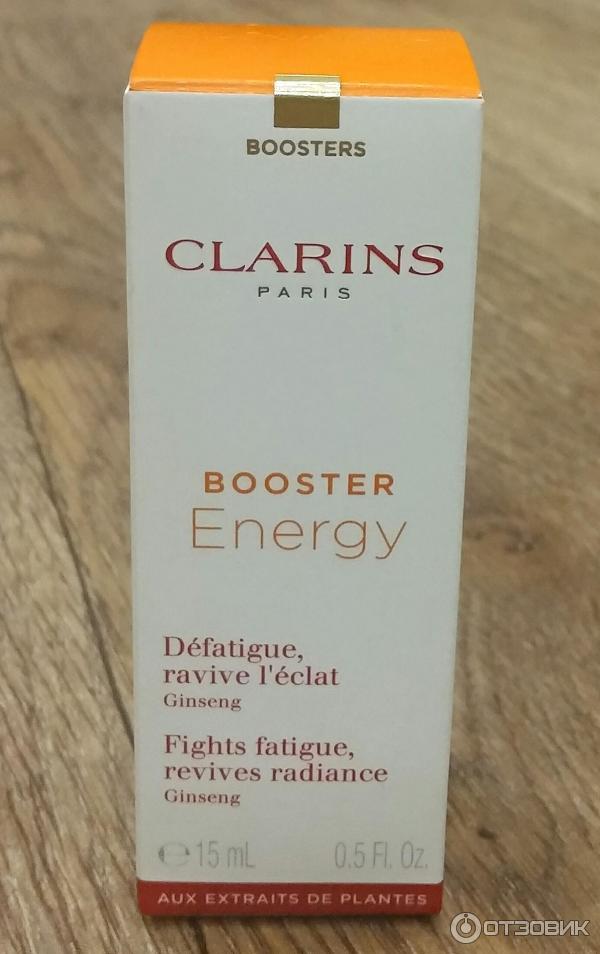 Clarins Концентрат для восполнения энергии уставшей кожи лица Booster Energy фото