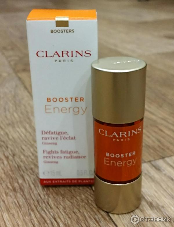 Clarins Концентрат для восполнения энергии уставшей кожи лица Booster Energy фото