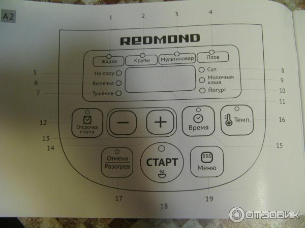 Мультиварка Redmond RMC-M211 фото