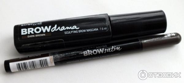 Карандаш + пудра Maybelline New York Brow Satin фото