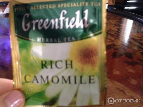 Чай Greenfield Rich Camomile фото