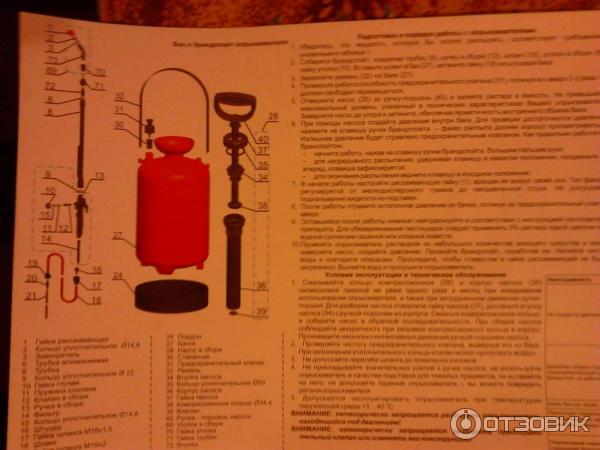 Садовый опрыскиватель Жук фото