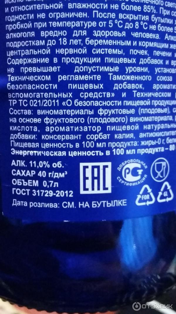 Отзыв о Напиток винный Винторг 