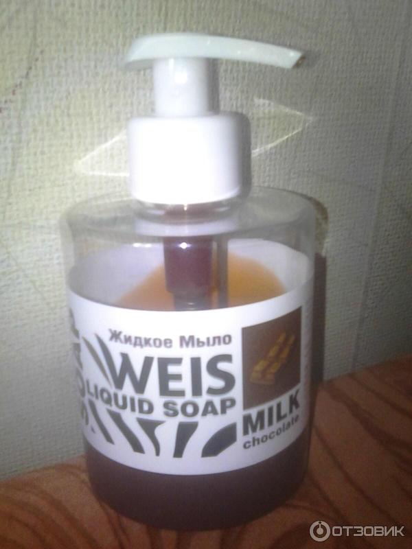 Жидкое мыло WEIS LIPQUID SOAP MILK SHOCOLATE фото