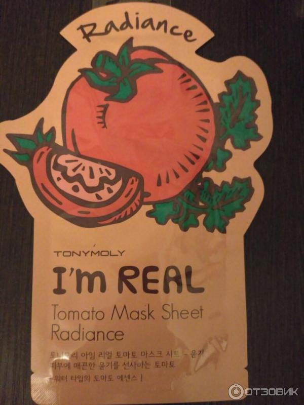 Маска для лица Tony Moly I'm real с экстрактом томата фото