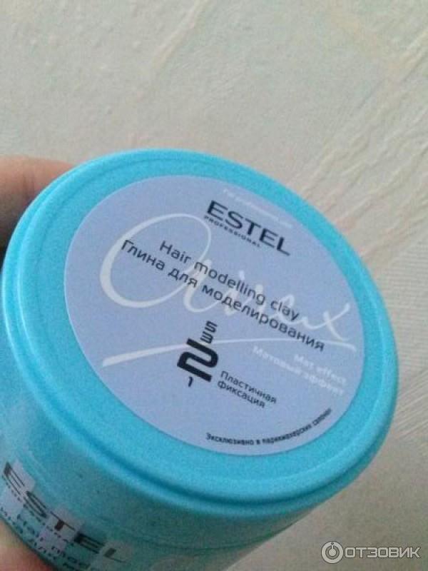 Отзыв о Глина для моделирования волос Estel | для создания креативных ...
