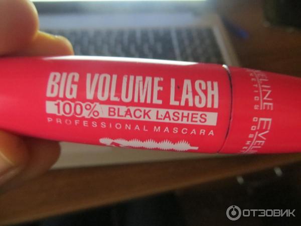 Тушь для ресниц Eveline Cosmetics Big Volume Lash 100% Black Lashes фото