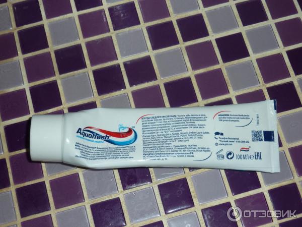 Зубная паста Aquafresh освежающе-мятная фото