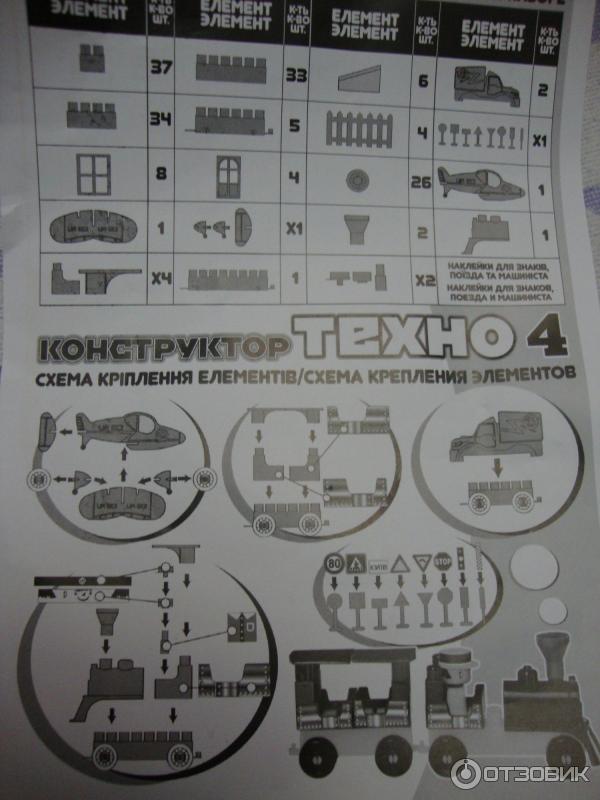 Конструктор Технок фото