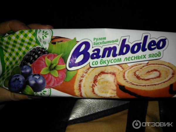 Рулет бисквитный Bamboleo фото