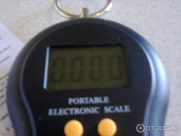 Весы электронные WeiHeng Portable Electronic Scale фото