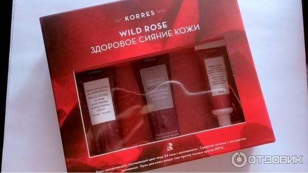 Увлажняющий крем для лица Korres Wild Rose 24 часа фото