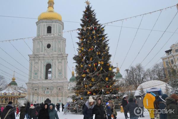 Рождественская ярмарка на Софиевской площади (Украина, Киев) фото