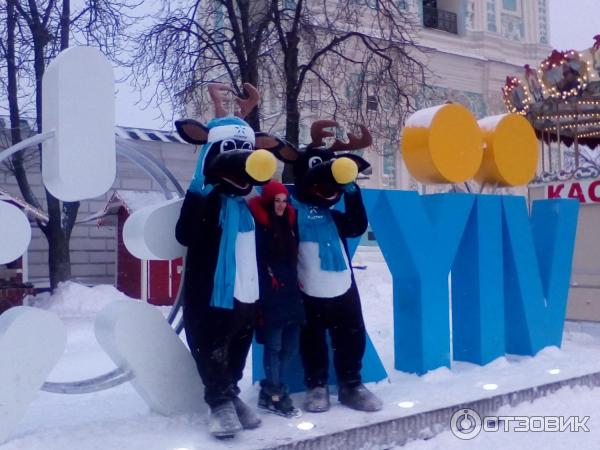 Рождественская ярмарка на Софиевской площади (Украина, Киев) фото