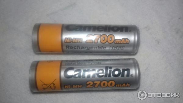 аккумуляторы Camelion 2700 mAh.