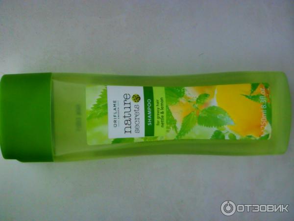 Шампунь для жирных волос Oriflame Nature Secrets Крапива и лимон фото