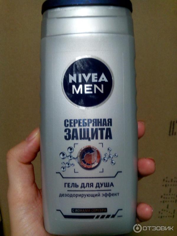 Гель для душа Nivea Men Серебряная защита фото