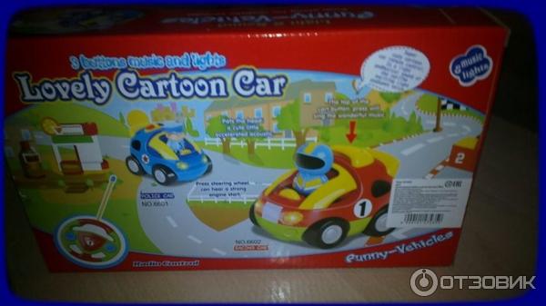 Детская игрушка автомобиль на р/у Lovely Cartoon Car - OUBAOLOON фото