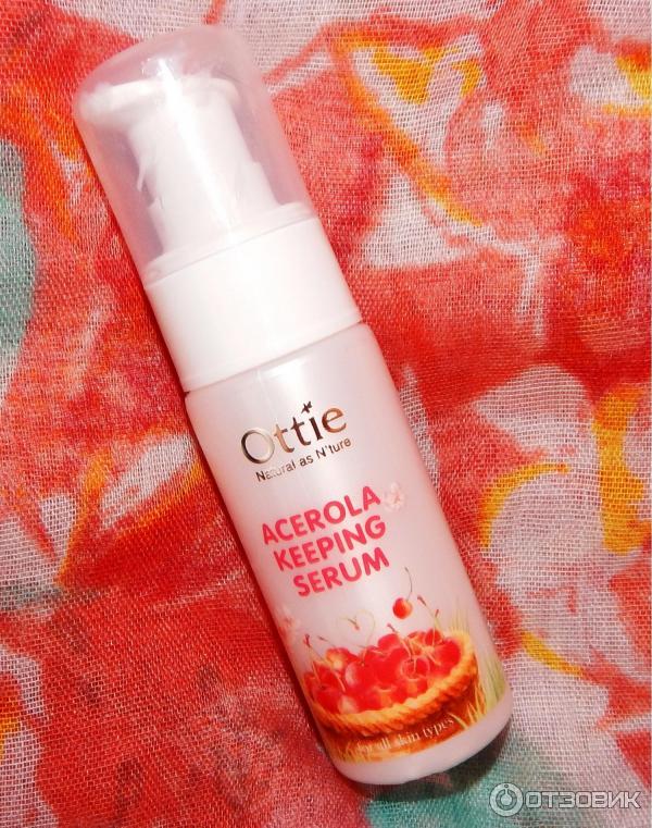 Сыворотка для увядающей и тусклой кожи с ацеролой Ottie Acerola Keeping Serum фото