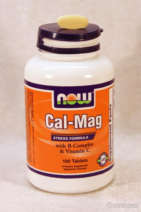 БАД Now Foods Cal-Mag Stress Formula фото