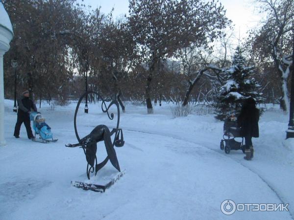 Сквер Загородный сад (Россия, Тюмень) фото