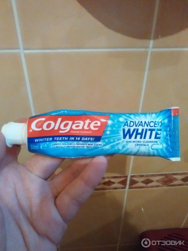 Зубная паста Colgate ADVANCED Whitening фото